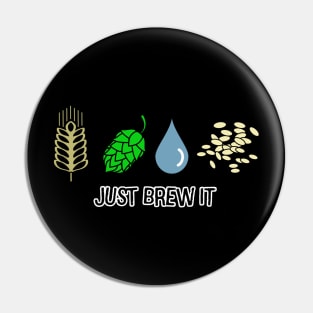 Just brew it Pin