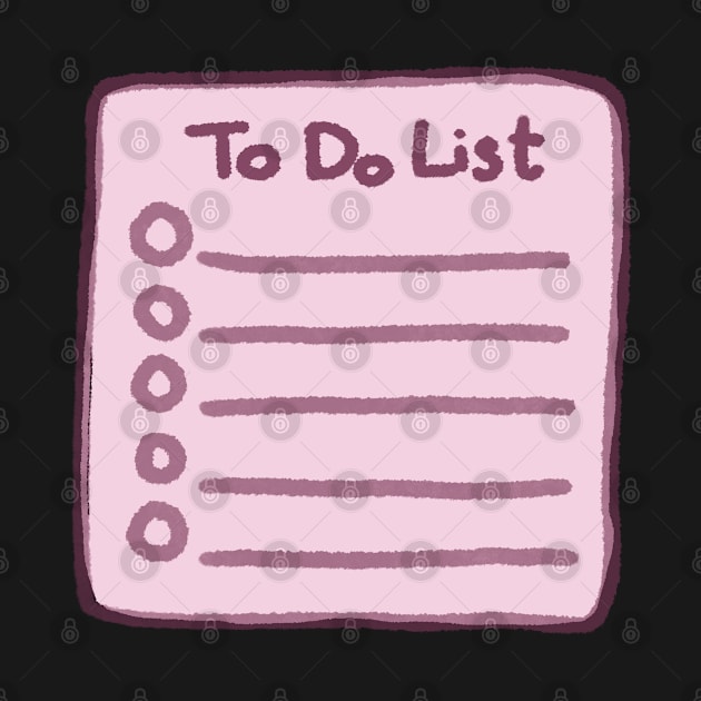 To Do List by BigSaturn