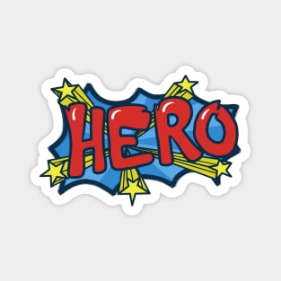 Comic Hero Magnet