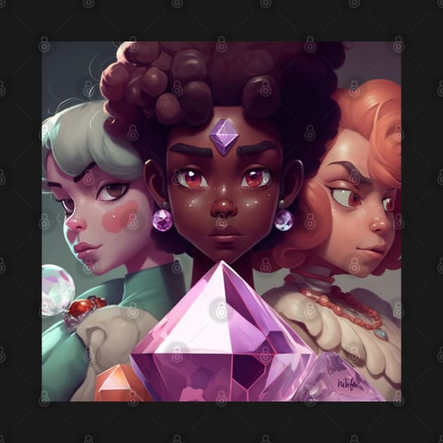 Pearl, Garnet, Amethyst by HiLife