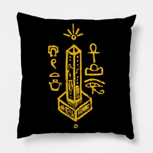 Ancient Symbols of Egypt Pillow