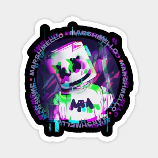 Marshmello / Hromatic Glitch Series Magnet