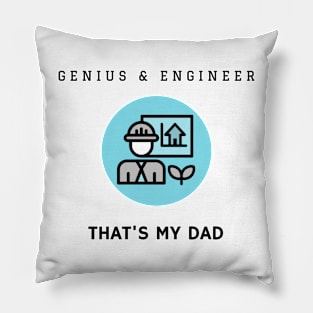 Genius & Engineer Pillow