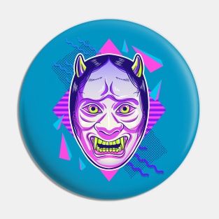 Neon Noh Namanari Pin