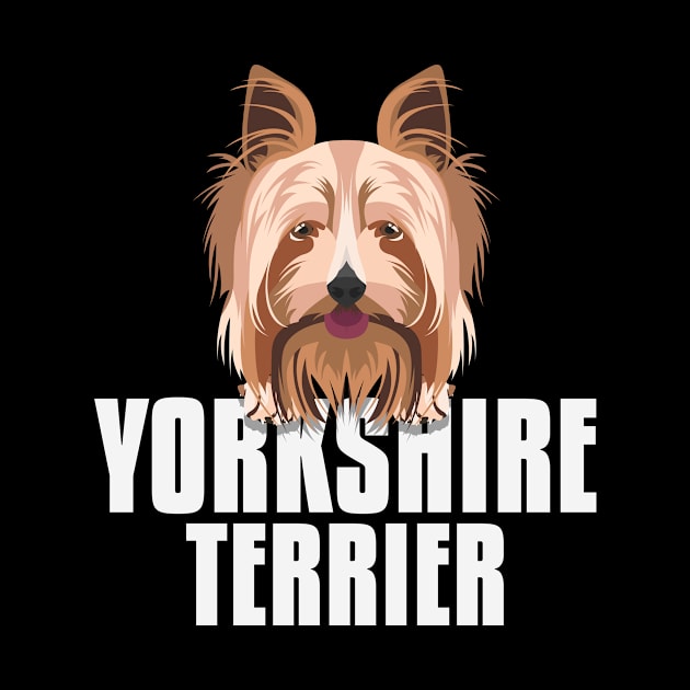 Smiling Yorkshire Terrier by GreenOptix