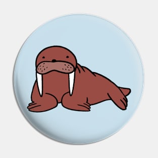 Walrus friend Pin