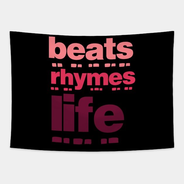 Beats Rhymes Life 30.0 Tapestry by 2 souls