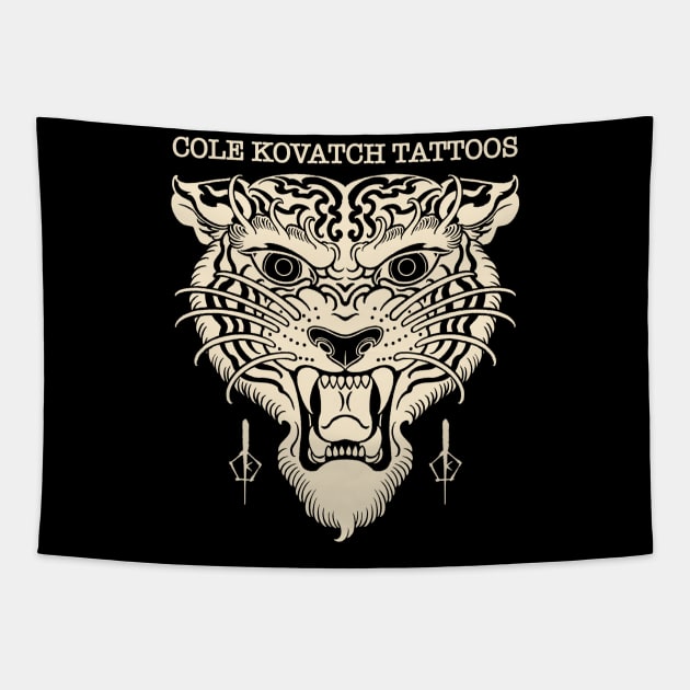 The Tiger Tapestry by Cole Kovatch Tattoos