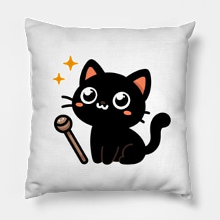 BLACK CAT TOY Pillow