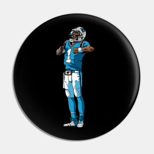 Supercam cartoon Pin