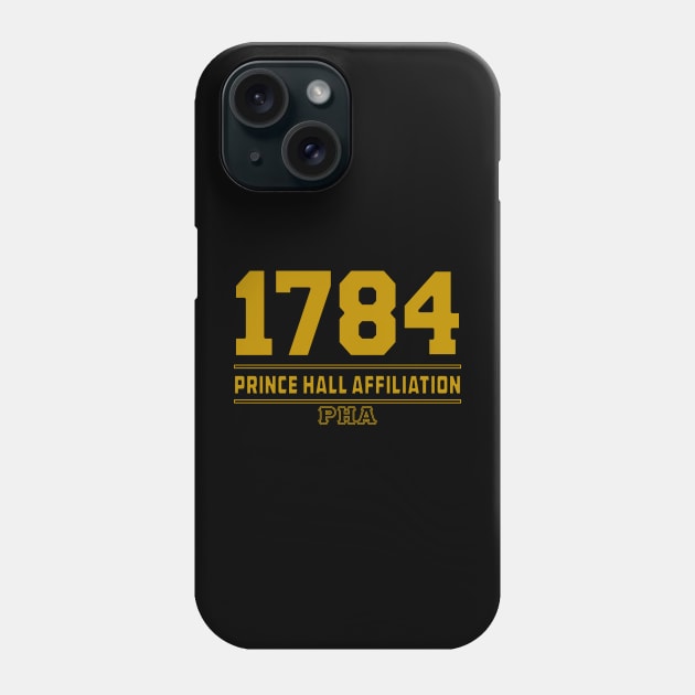 Prince Hall Masonic Apparel Phone Case by The Greek Mall