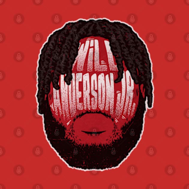 Will Anderson Jr. Houston Player Silhouette by danlintonpro