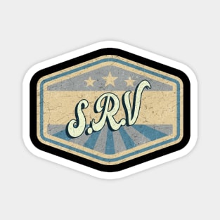 vintage - srv - Stevie Ray Vaughan Magnet