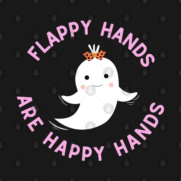 flappy hands are happy hands ghost by goblinbabe