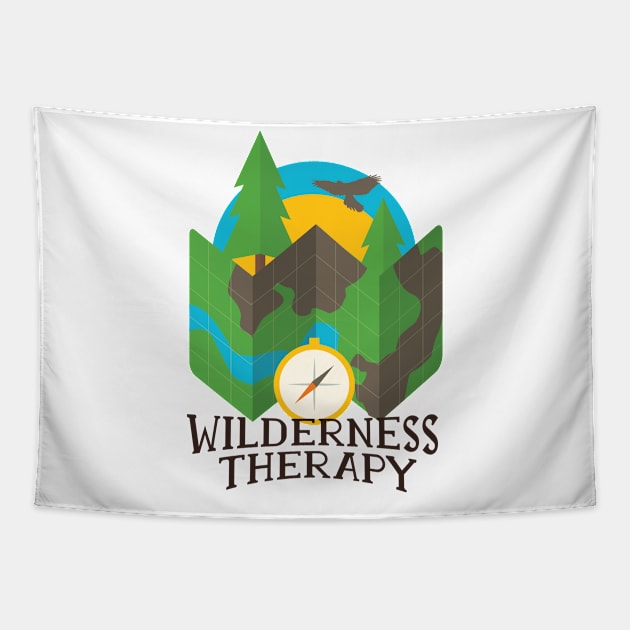 Wilderness - Adventure is Calling Tapestry by Urban_Vintage