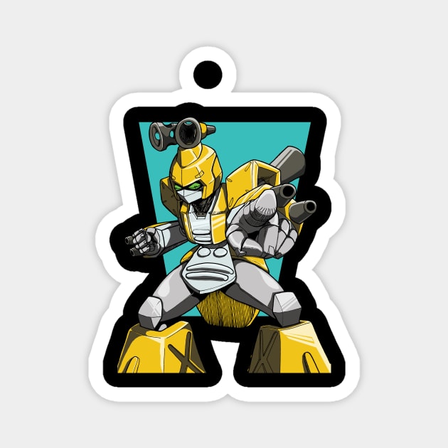 Metabee Magnet by Khaosenvy