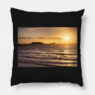 Worms Head, Rhossili Bay Pillow