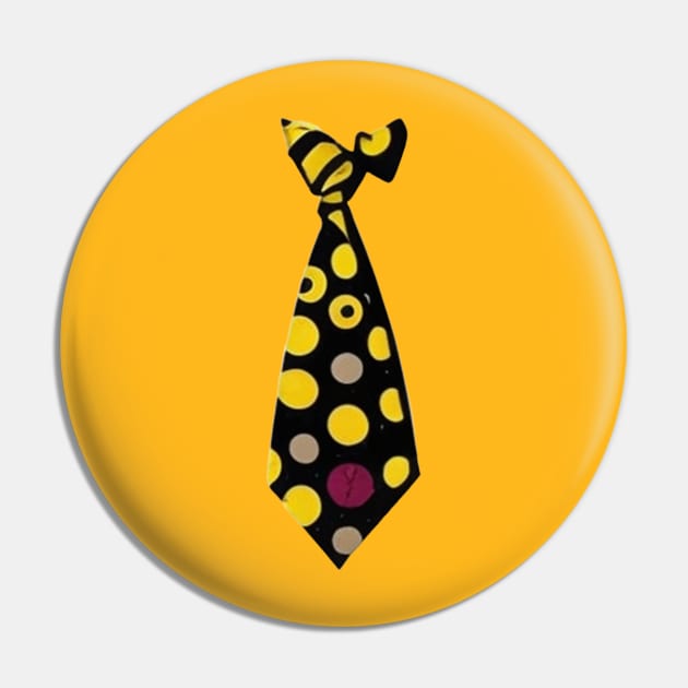 Tie or Die Pin by apsi