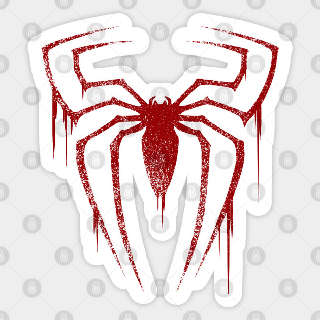 Spider Symbol (Red) - Spider Man - Sticker