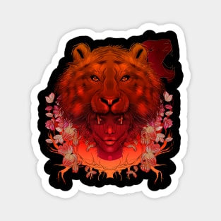 Animal Tribute Spirit Collection Tiger Magnet