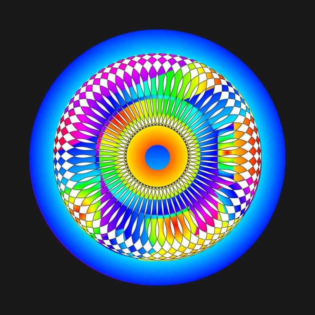 Abstract Spinning Wheel by icarusismartdesigns