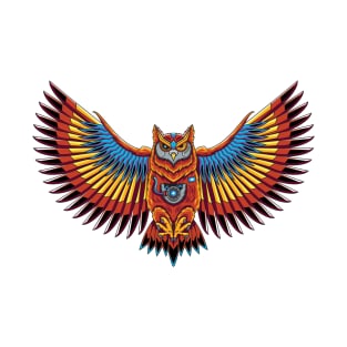 Futuristic Owl T-Shirt