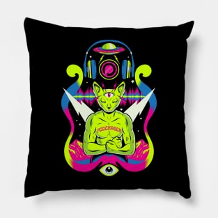 Psychedelic Podchaser Pillow