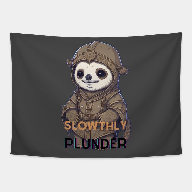 Slowthly plunder Tapestry by BakterjaWorkshop