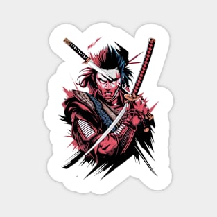 Japanese Samurai Magnet