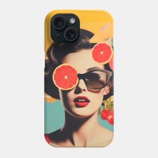 woman vintage Phone Case