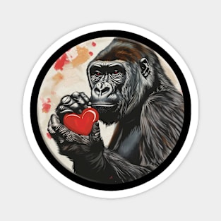 Gorilla Love Design Magnet