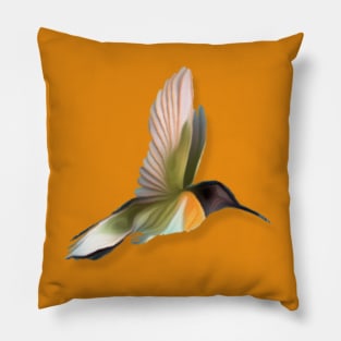 Colorful Colibri Pillow