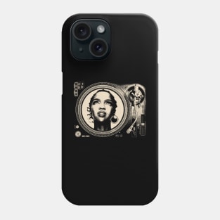 Vinyl Record Lauryn Hill Soul QUeen Phone Case