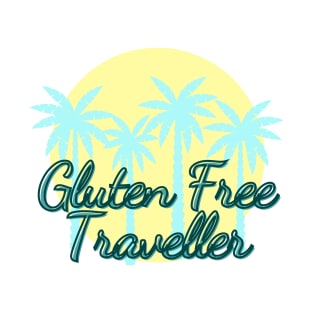 Gluten Free Traveller palm tree edition T-Shirt