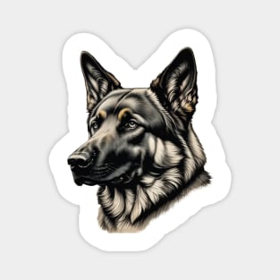 German Shepherd Magnet