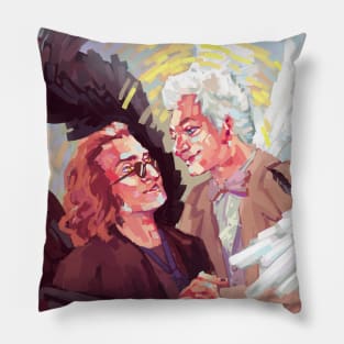 Crowley x Aziraphale Pillow