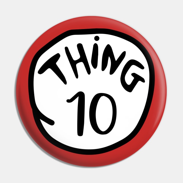 Thing 10 Pin by archila