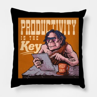 Productivity Is The Key Pillow