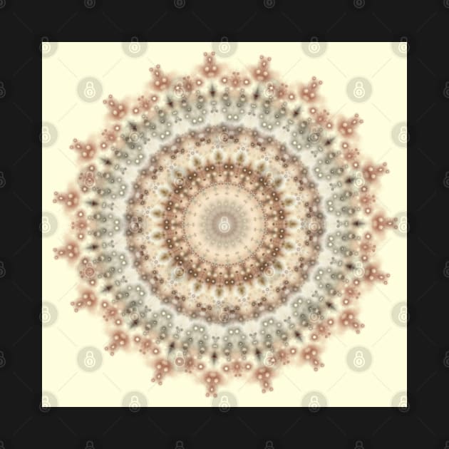 Natural Vintage mandala by InspiraImage