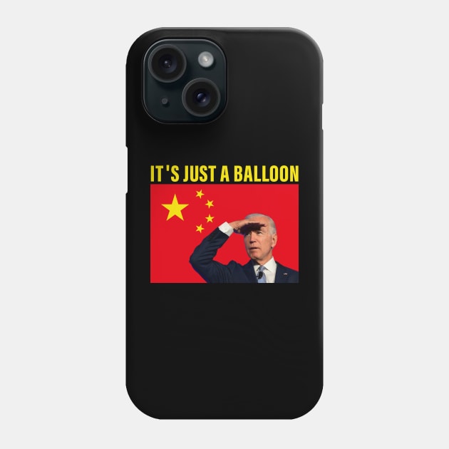 Chinese Spy Balloon -it's just a balloon- Phone Case by S-Log