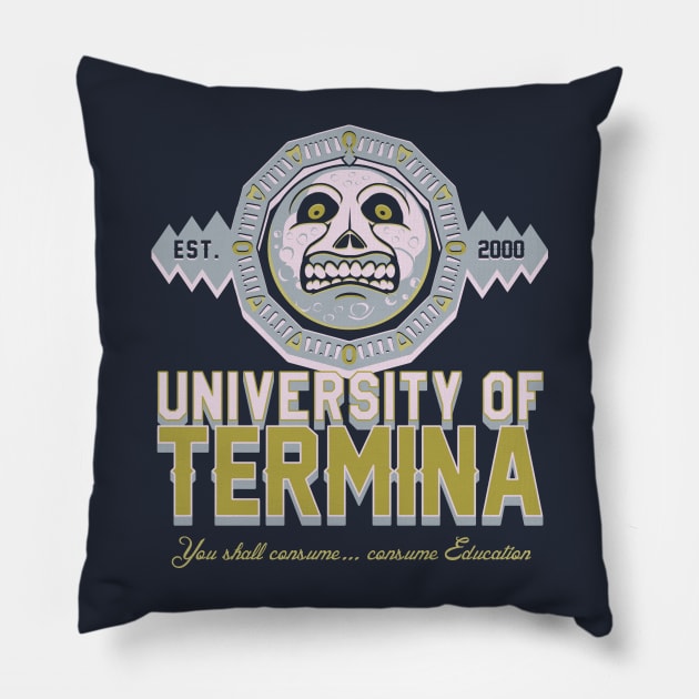 University of Termina Pillow by Arinesart