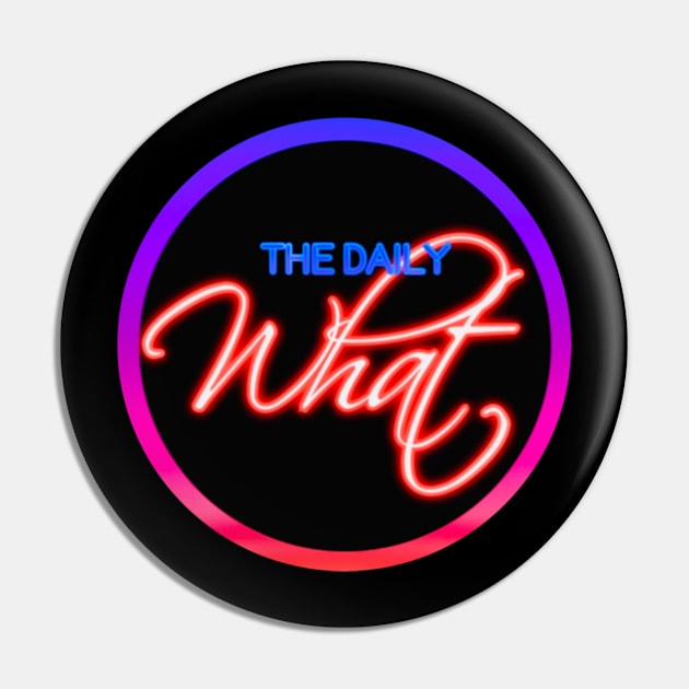 Daily What Logo Pin by WhatKast