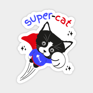 Super Cat Magnet