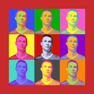 Cristiano Ronaldo Warhol T-Shirt