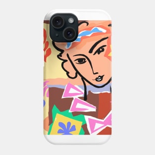 Denizko Art Colorful Woman Phone Case