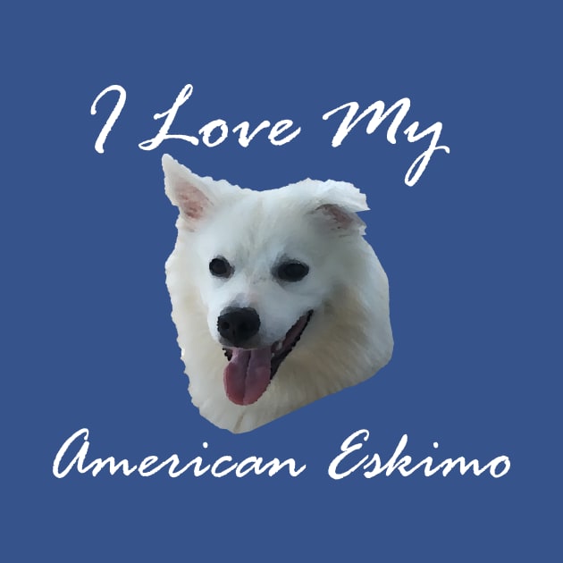 I love my American Eskimo (Spitz) Design by Zen Goat 