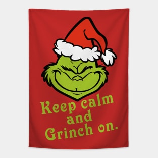 Keep Calm Grouch - Ha Ha Ha Tapestry