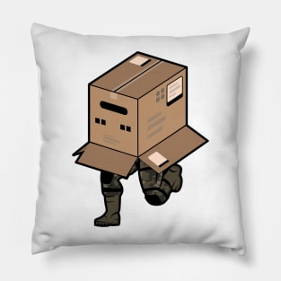 Big Boss Sneaking in Box - Metal Gear Solid 3 Pillow