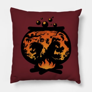 AJ & Magnus Halloween '17 Cauldron Variation Pillow