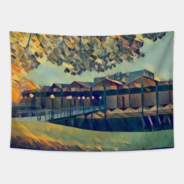 SPAC Water Color Tapestry by Shirts By AL